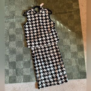 Ann Taylor Sequin Skirt and Top Set NWT